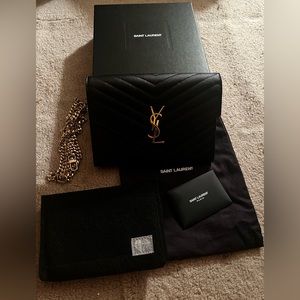 Yves Saint Laurent (YSL) Cassandre Flap Pouch/crossbody